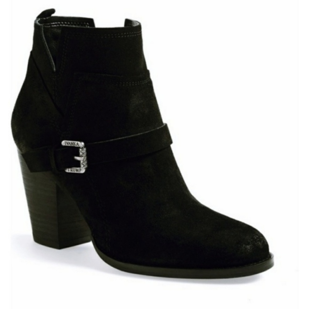 Ivanka Trump Black Ankle Boots
